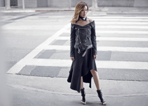 Outfit, Faith Connexion, Luisaviaroma, Acler, Off Shoulder Jacket